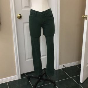 ❗️Madewell jeans forest green skinny skinny jeans